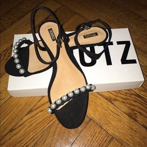 schutz pearl sandals
